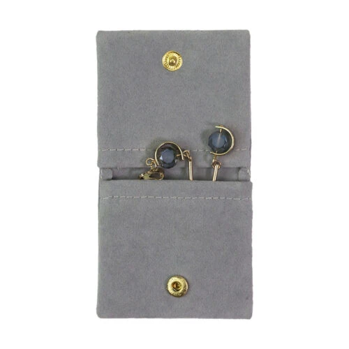 Sac à bijoux à rabat en velours