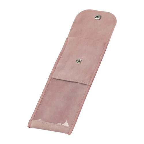 ベルベットフラップクリアジュエリーバッグ