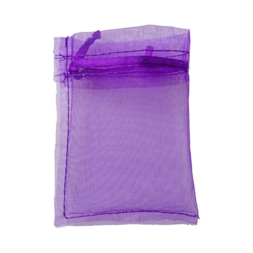 ラベンダーオーガンザバッグ