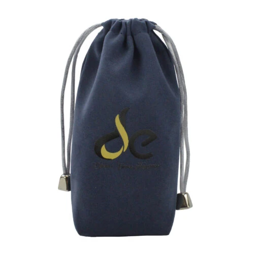 حقيبة مربعة من المخمل برباط