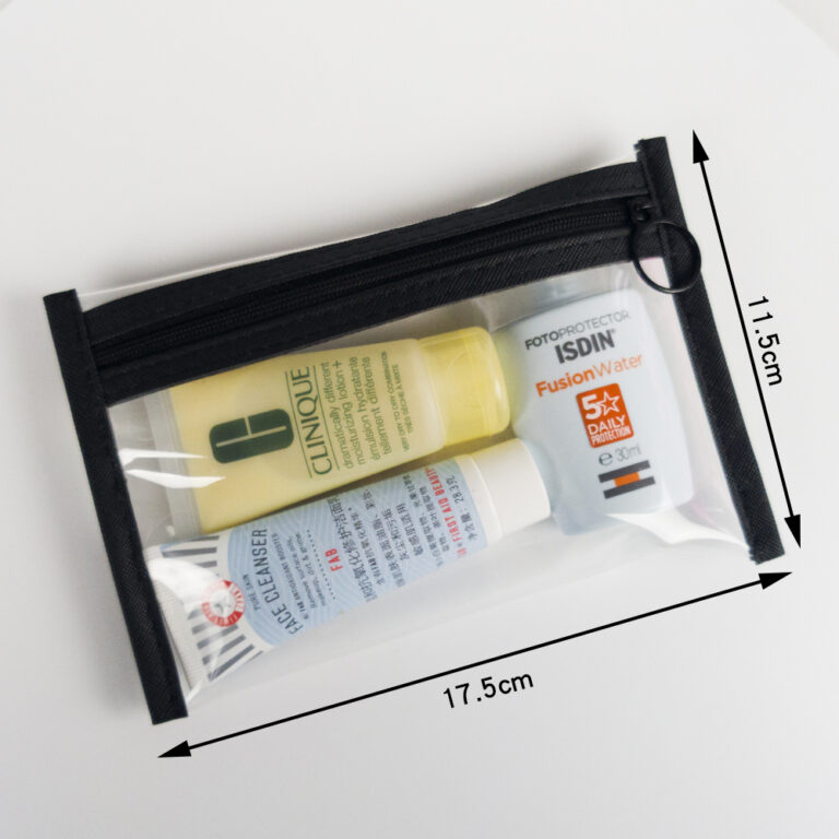 PVC-Reißverschlusstasche