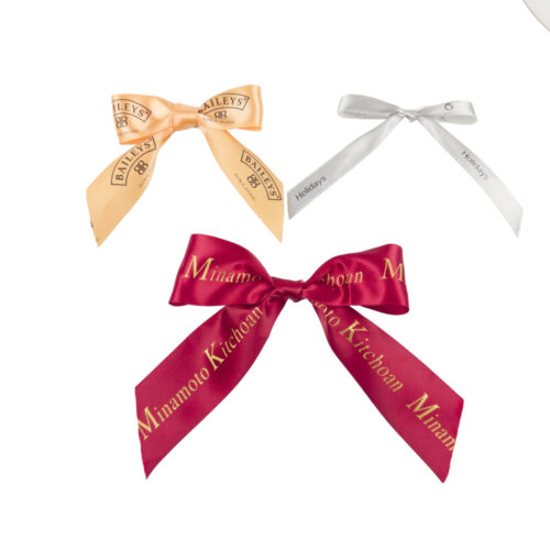 logo d'impression de ruban personnalisé