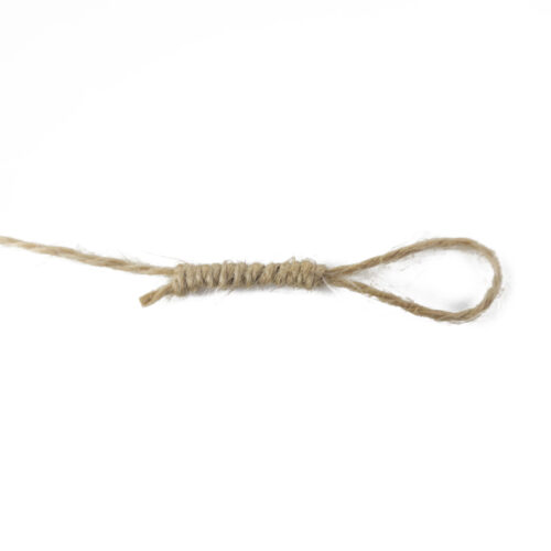double-strand hemp rope