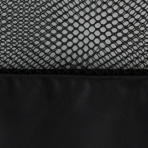 通気性のあるメッシュの上部と防水性の底部を備えたカスタム防水メッシュ巾着バッグ。濡れた物や乾いた物を整理するのに最適です。