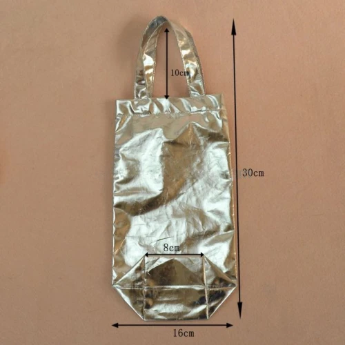 Sac fourre-tout métallique pour le vin