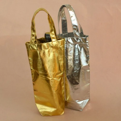 Sac fourre-tout métallique pour le vin