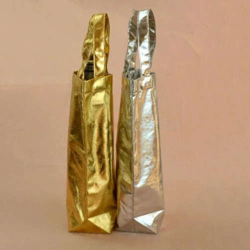 Sac fourre-tout métallique pour le vin