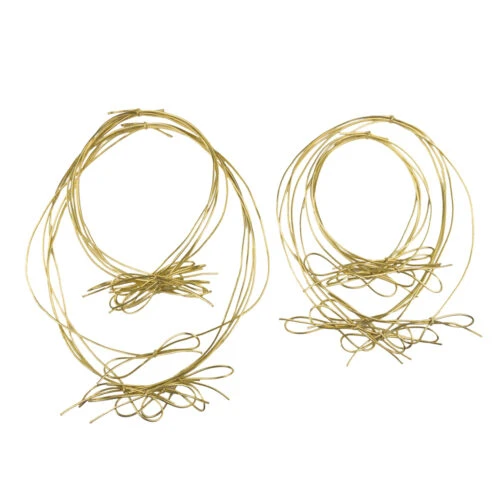 Lazo elástico dorado