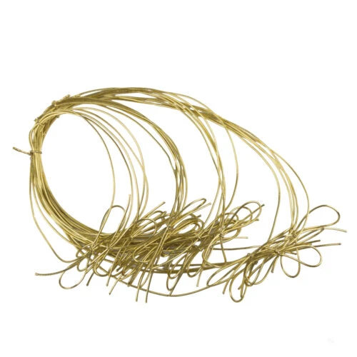 Lazo elástico dorado