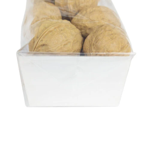 Bow with label and tinsel for food bag