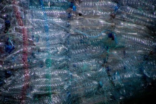 photo de bouteilles en plastique