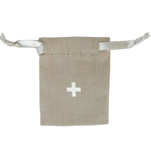 コットンツイルの小さなコットンバッグ