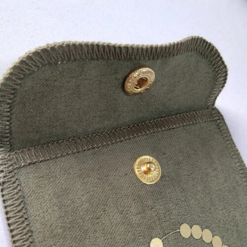 Schmuckbeutel mit Klappdeckel