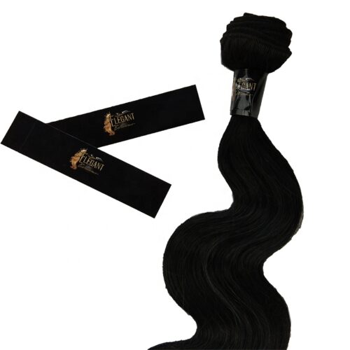 Custom Sticker Labels for Hair Bundle Packaging