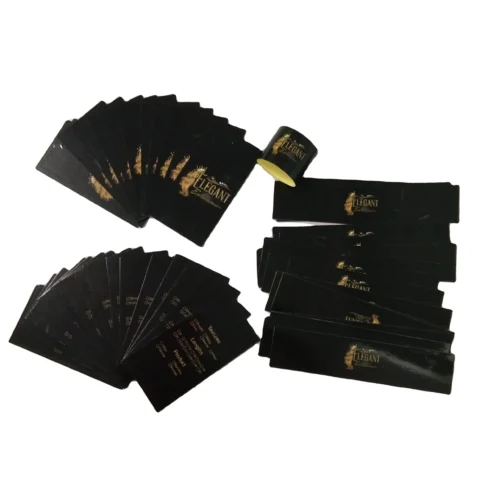 Custom Sticker Labels for Hair Bundle Packaging