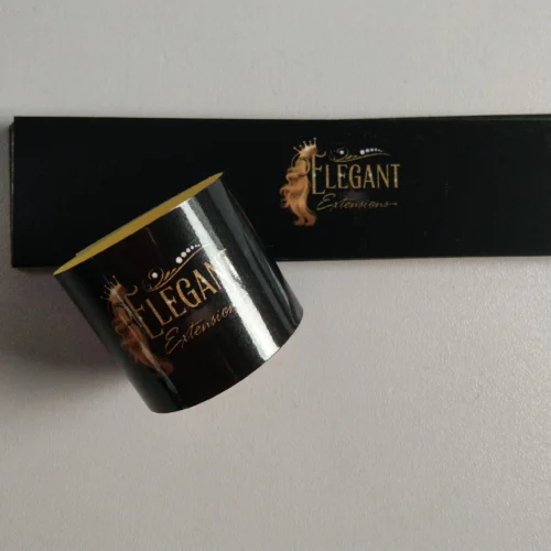 Custom Sticker Labels for Hair Bundle Packaging