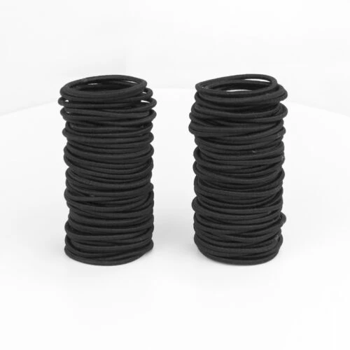 シームレスな弾性コードループを2つ並べて積み重ねます