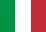 The flag of Italy