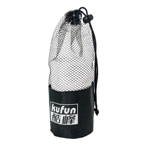 耐久性のある底部を備えた黒のメッシュを使用したカスタム メッシュ スポーツ バッグ。デザインと機能性が際立ちます。